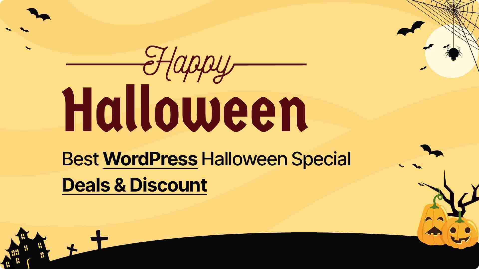 Best WordPress Halloween Special Deals And Discounts 2024