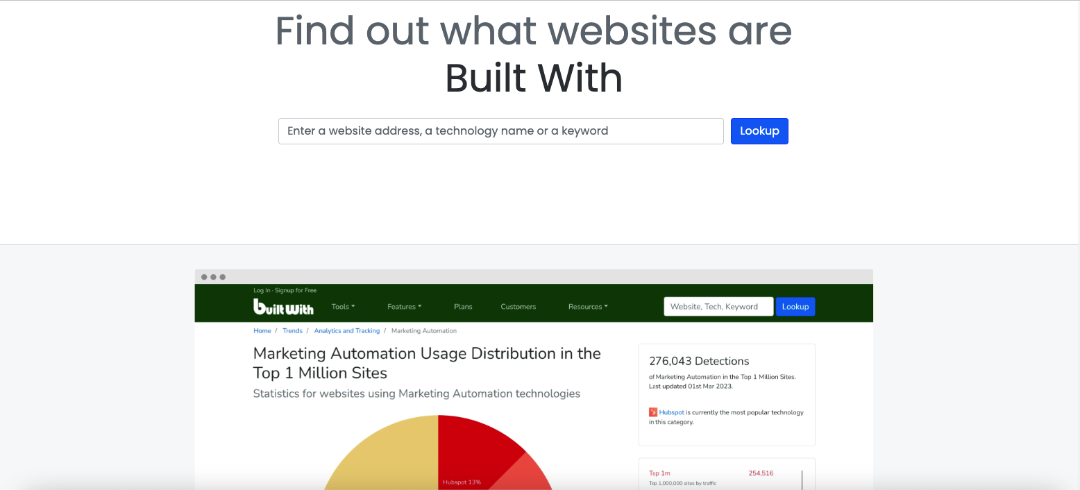 visit builtwith.com from your browser to learn what platform was used on your website